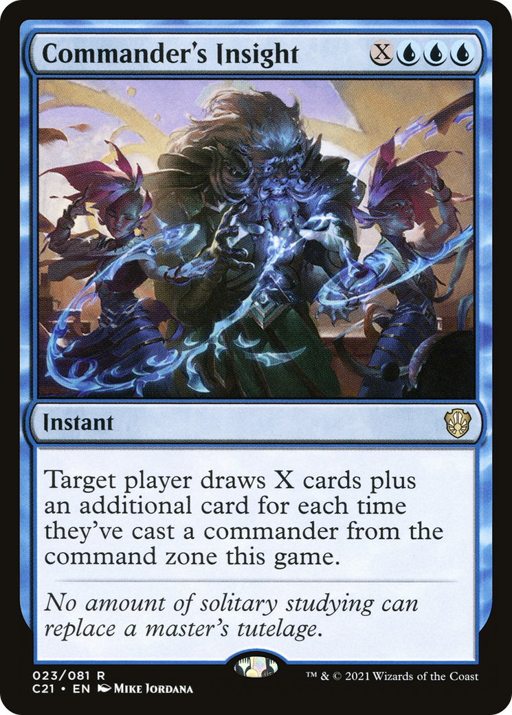 Commander's Insight (C21-023)  - Commander 2021