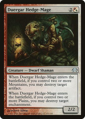 Duergar Hedge-Mage (HOP-101)  - Planechase