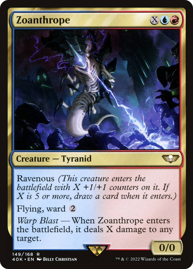 Zoanthrope (40K-149)  - Warhammer 40,000 Commander