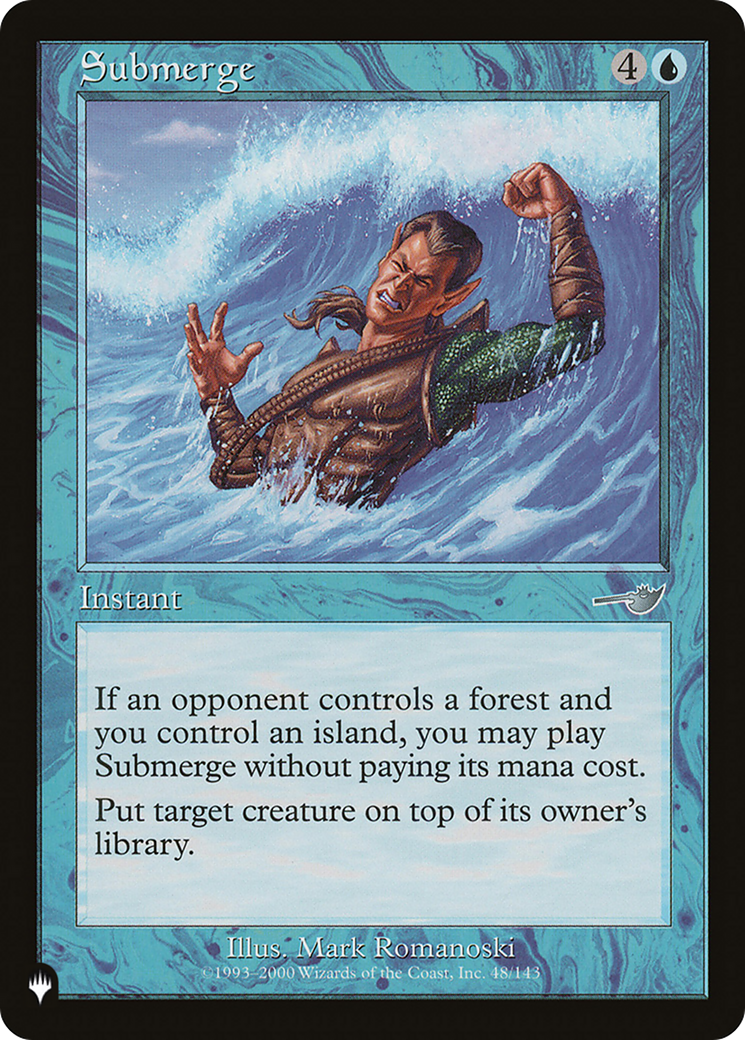 Submerge (LIST-48/143)  - The List