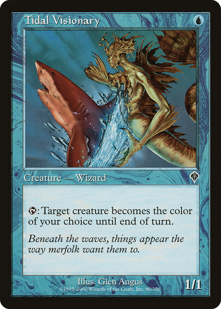 Tidal Visionary (INV-080)  Foil - Invasion