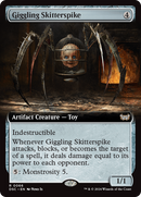 Giggling Skitterspike (Extended Art) (DSC-066)  - Duskmourn: House of Horror Commander: (Extended Art)