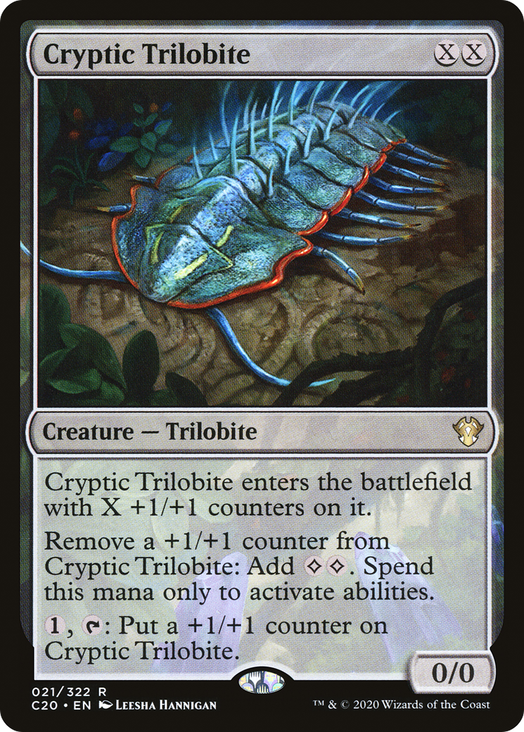 Cryptic Trilobite (C20-021)  - Commander 2020