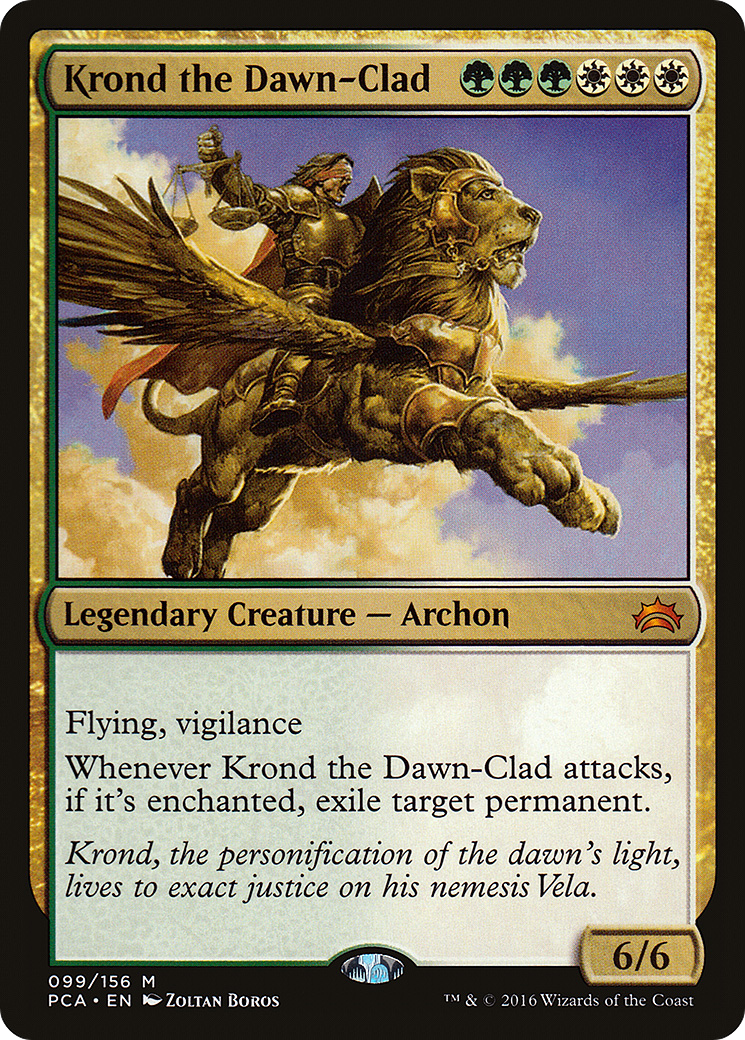 Krond the Dawn-Clad (PCA-099)  - Planechase Anthology
