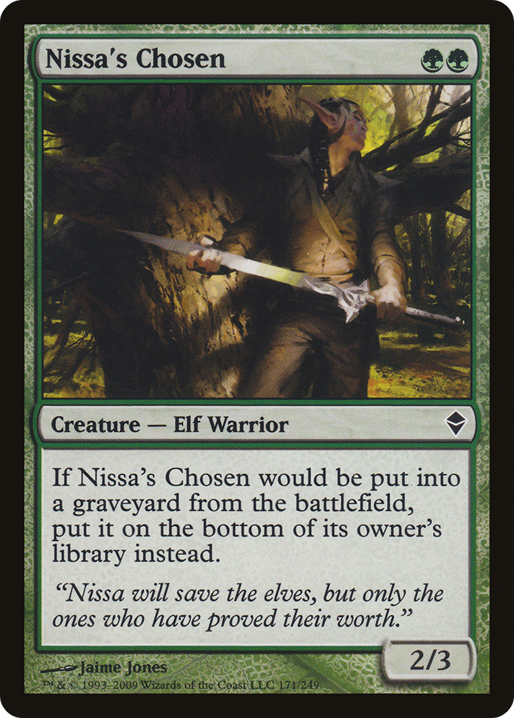 Nissa's Chosen (ZEN-171)  - Zendikar