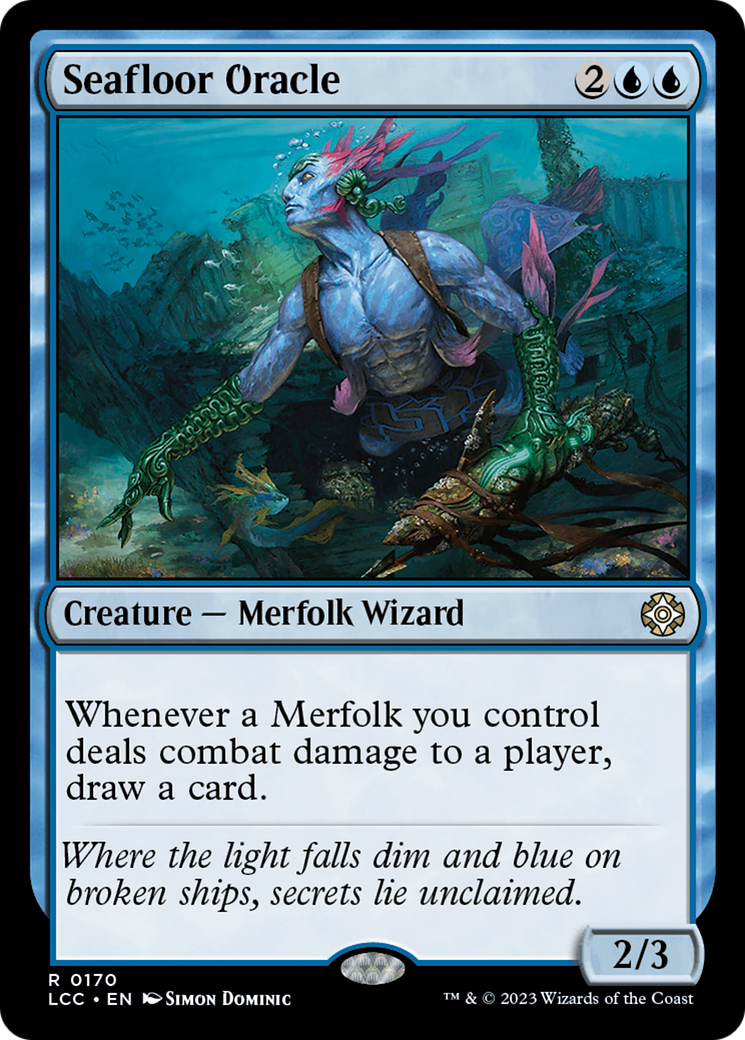 Seafloor Oracle (LCC-170)  - The Lost Caverns of Ixalan Commander