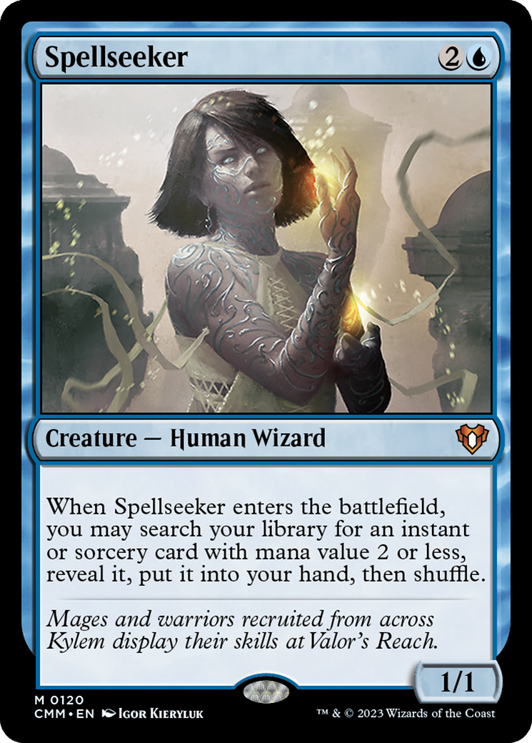 Spellseeker (CMM-120)  Foil - Commander Masters