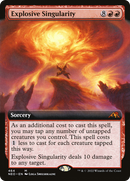 Explosive Singularity (Extended Art) (NEO-464)  - Kamigawa: Neon Dynasty: (Extended Art)