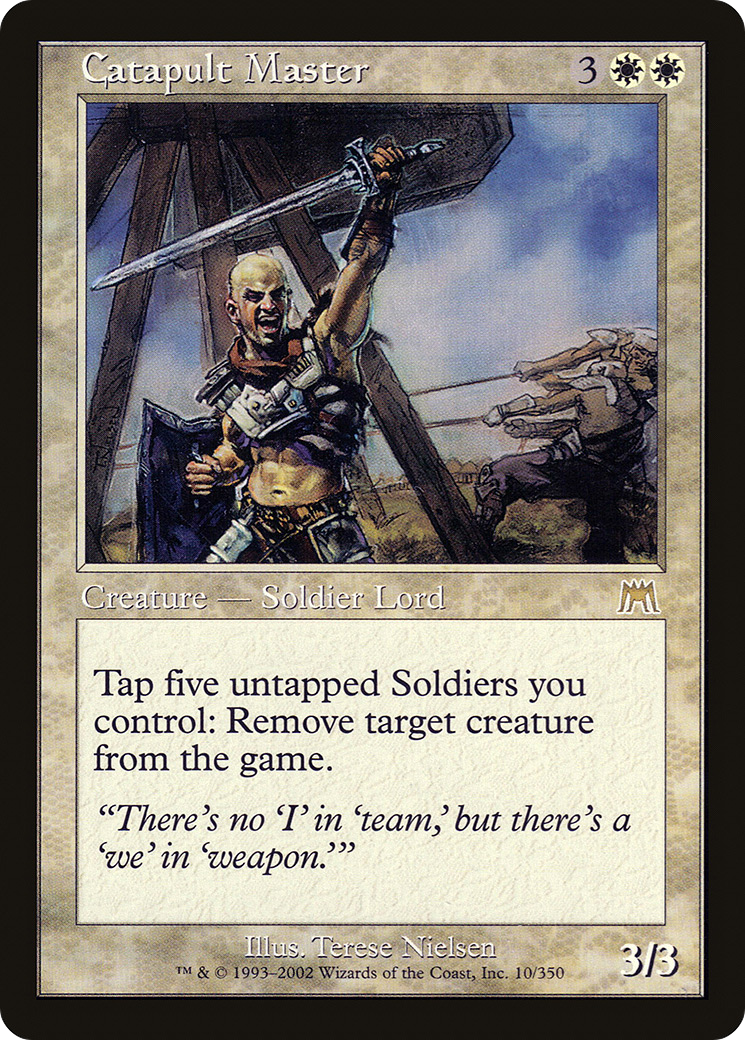 Catapult Master (ONS-010)  Foil - Onslaught