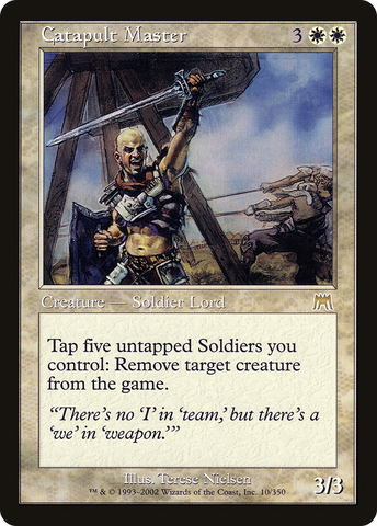Catapult Master (ONS-010)  Foil - Onslaught