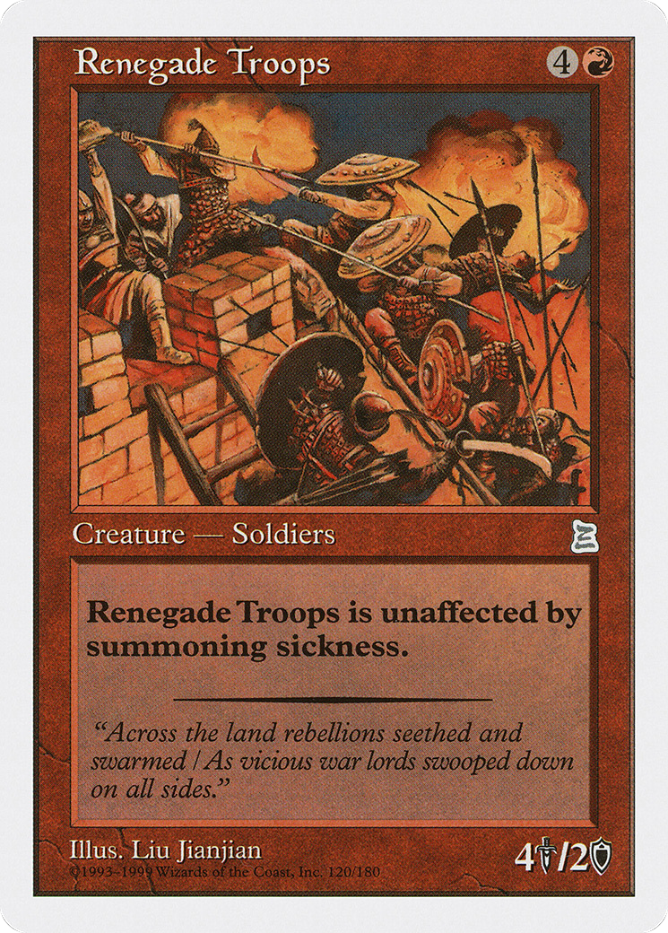 Renegade Troops (PTK-120)  - Portal Three Kingdoms