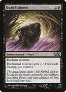 Quag Sickness (M14-110)  Foil - Magic 2014