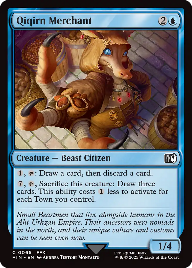 Qiqirn Merchant (FIN-065)  - FINAL FANTASY
