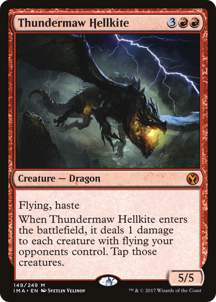 Thundermaw Hellkite (IMA-149)  - Iconic Masters