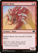 Ember Beast (DMR-117)  Foil - Dominaria Remastered