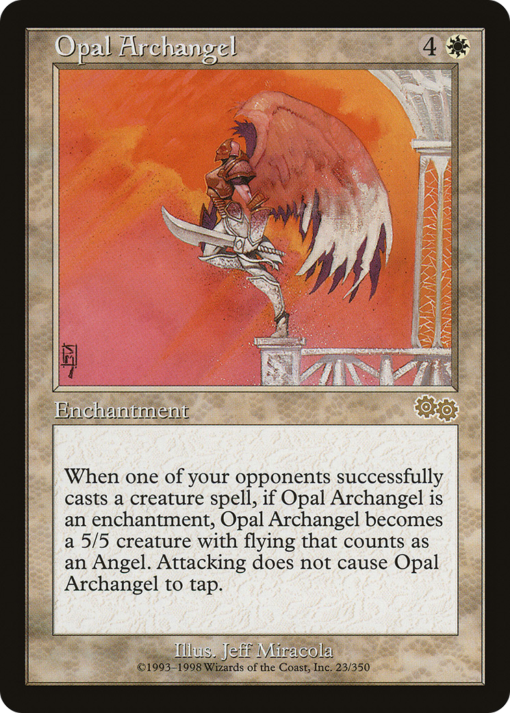 Opal Archangel (USG-023)  - Urza's Saga
