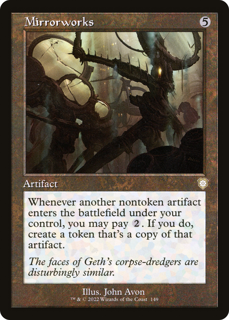 Mirrorworks (Retro Frame) (BRC-149)  - The Brothers' War Commander