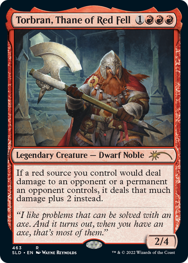 Torbran, Thane of Red Fell (463) (SLD-463)  - Secret Lair Drop