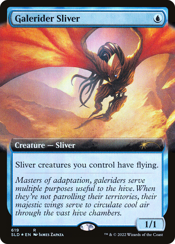 Galerider Sliver (Extended Art) (SLD-619)  Foil - Secret Lair Drop: (Extended Art)