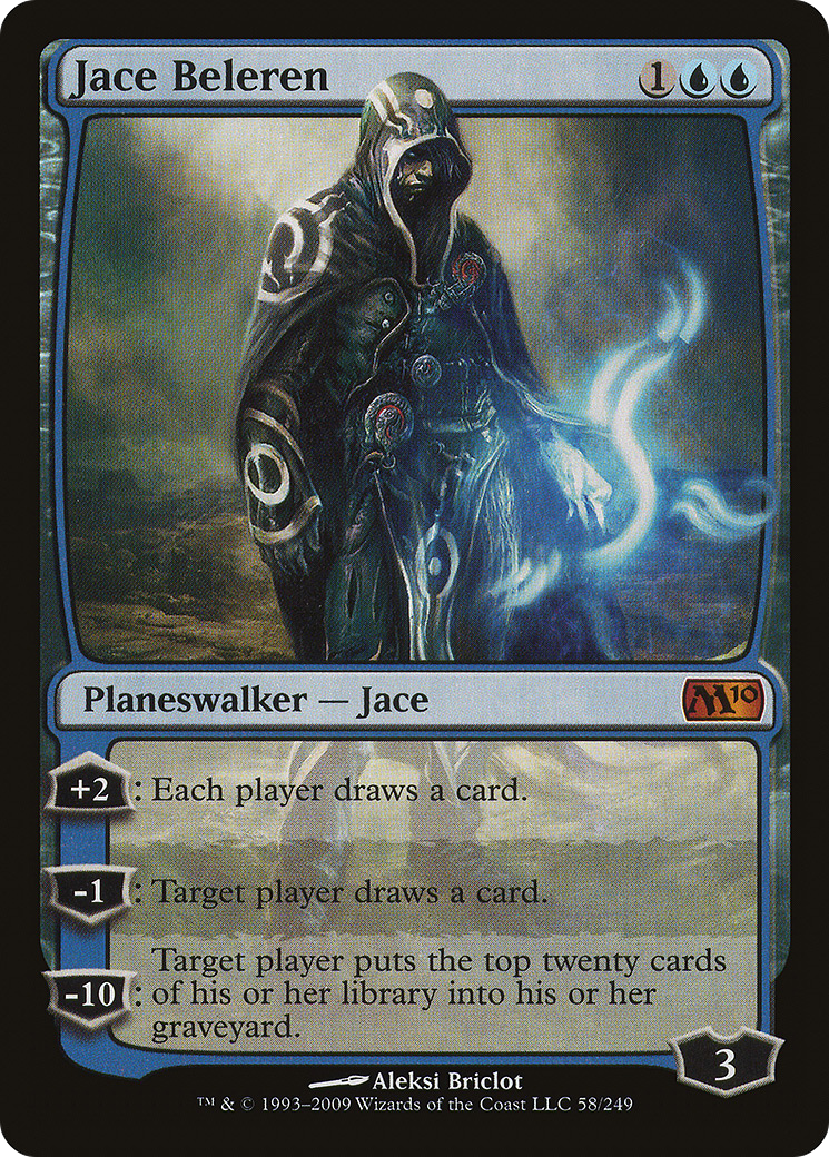 Jace Beleren (M10-058)  - Magic 2010