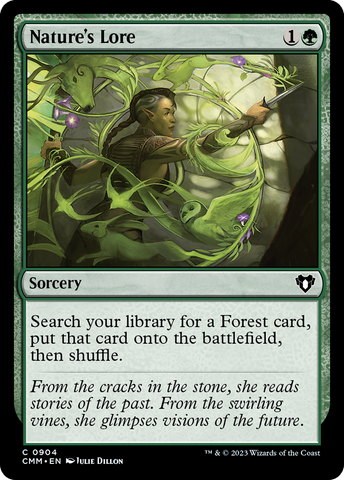 Nature's Lore (CMM-904)  - Commander Masters