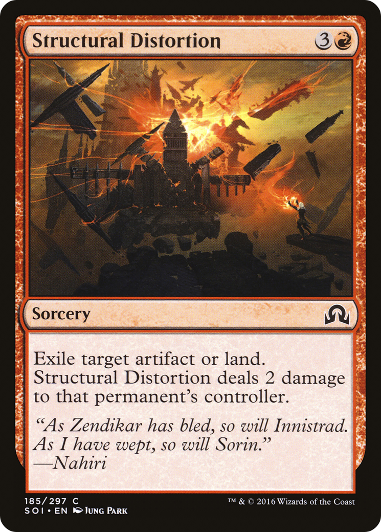 Structural Distortion (SOI-185)  - Shadows over Innistrad