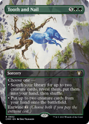 Tooth and Nail (Borderless) (CMM-652)  Foil - Commander Masters