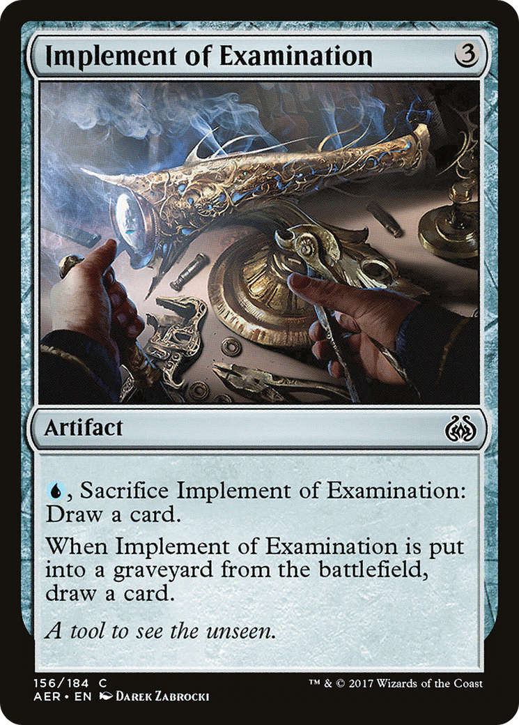 Implement of Examination (AER-156)  Foil - Aether Revolt