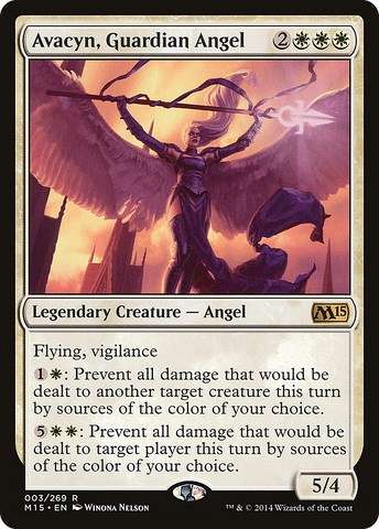 Avacyn, Guardian Angel (M15-003)  Foil - Magic 2015