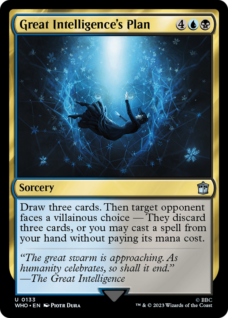 Great Intelligence's Plan (WHO-133)  Foil - Doctor Who