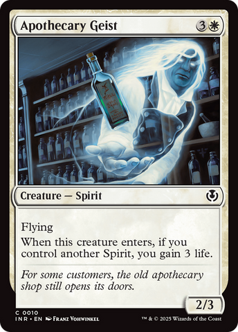 Apothecary Geist (INR-010)  Foil - Innistrad Remastered