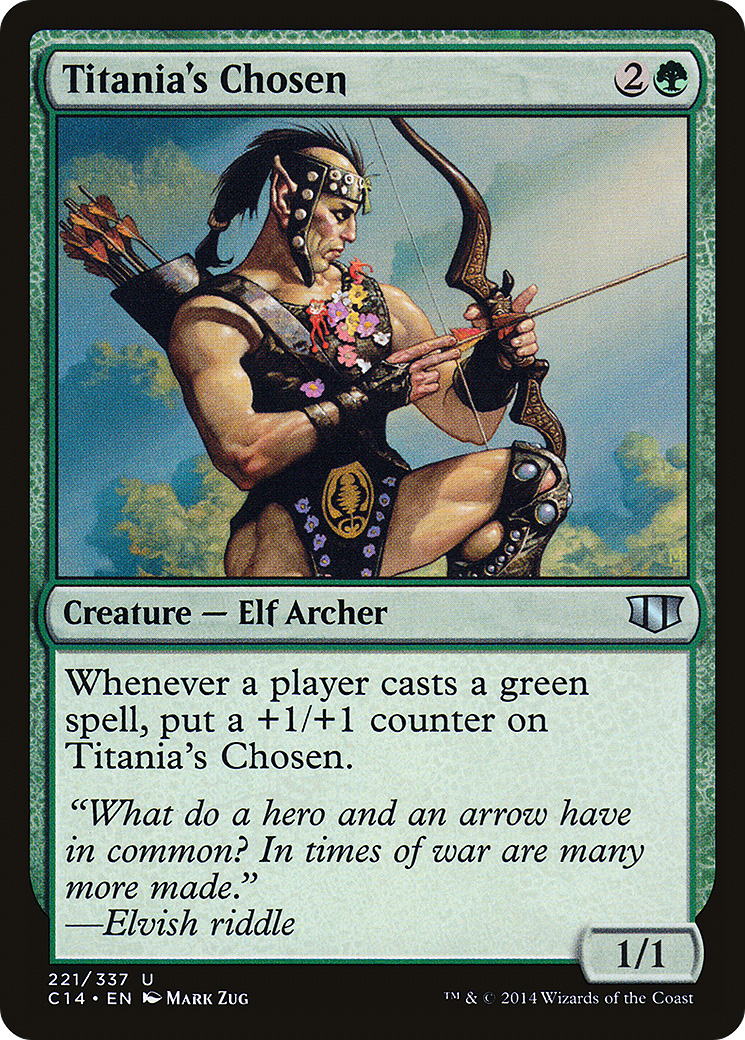 Titania's Chosen (C14-221)  - Commander 2014