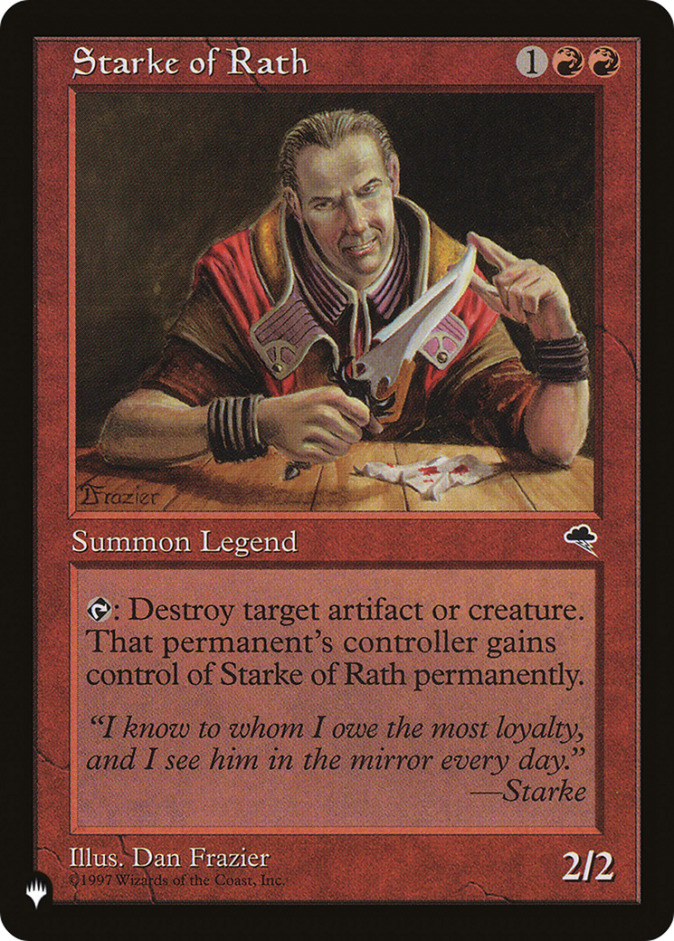 Starke of Rath (LIST-)  - The List