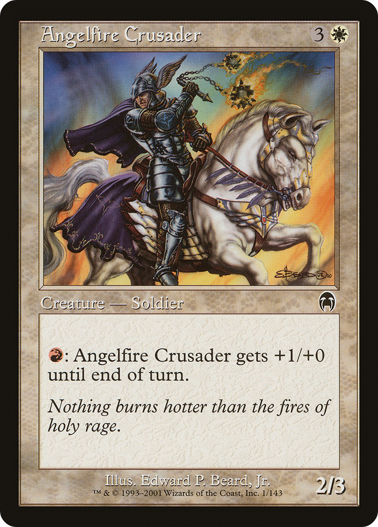 Angelfire Crusader (APC-001)  Foil - Apocalypse