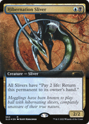 Hibernation Sliver (Extended Art) (SLD-664)  Foil - Secret Lair Drop: (Extended Art)