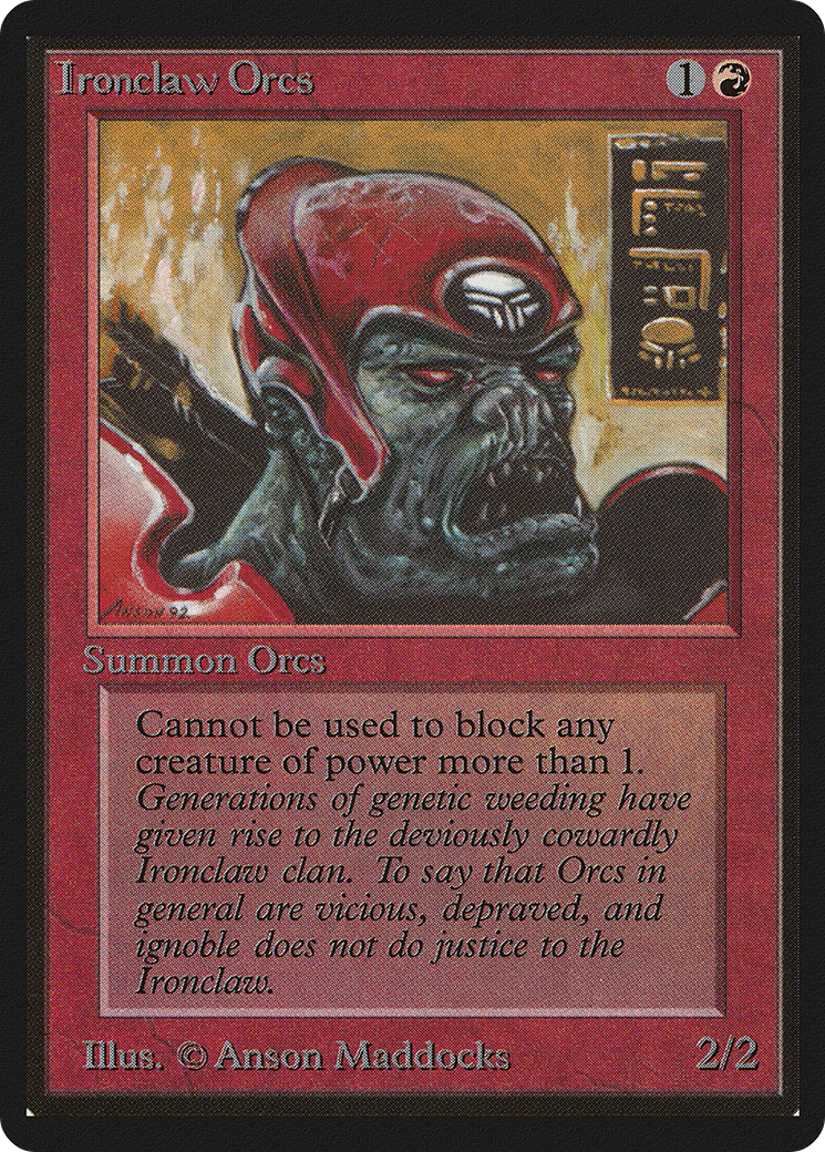 Ironclaw Orcs (LEB-)  - Limited Edition Beta