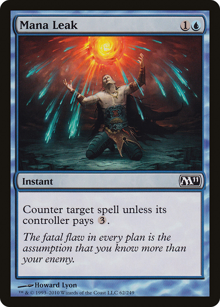 Mana Leak (M11-062)  Foil - Magic 2011