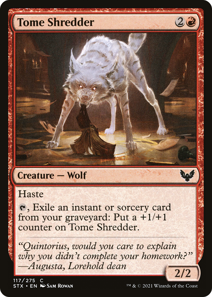 Tome Shredder (STX-117)  - Strixhaven: School of Mages