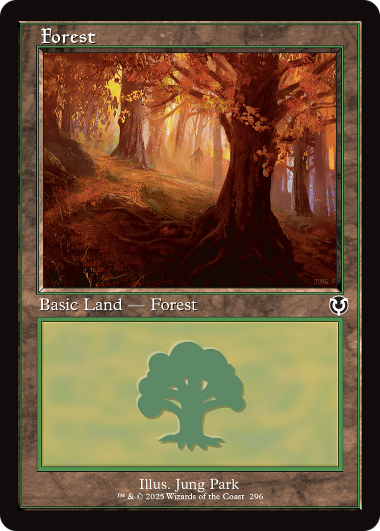 Forest (296) (Retro Frame) (INR-296)  - Innistrad Remastered
