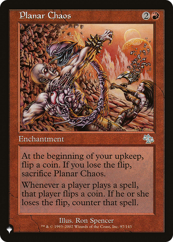 Planar Chaos (LIST-097)  - The List