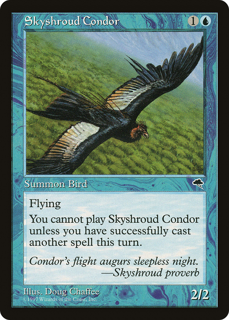 Skyshroud Condor (TMP-088)  - Tempest