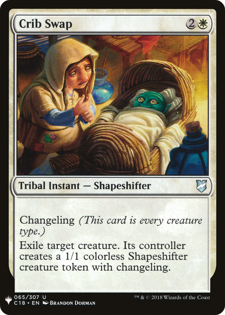 Crib Swap (C18) (LIST-065)  - The List