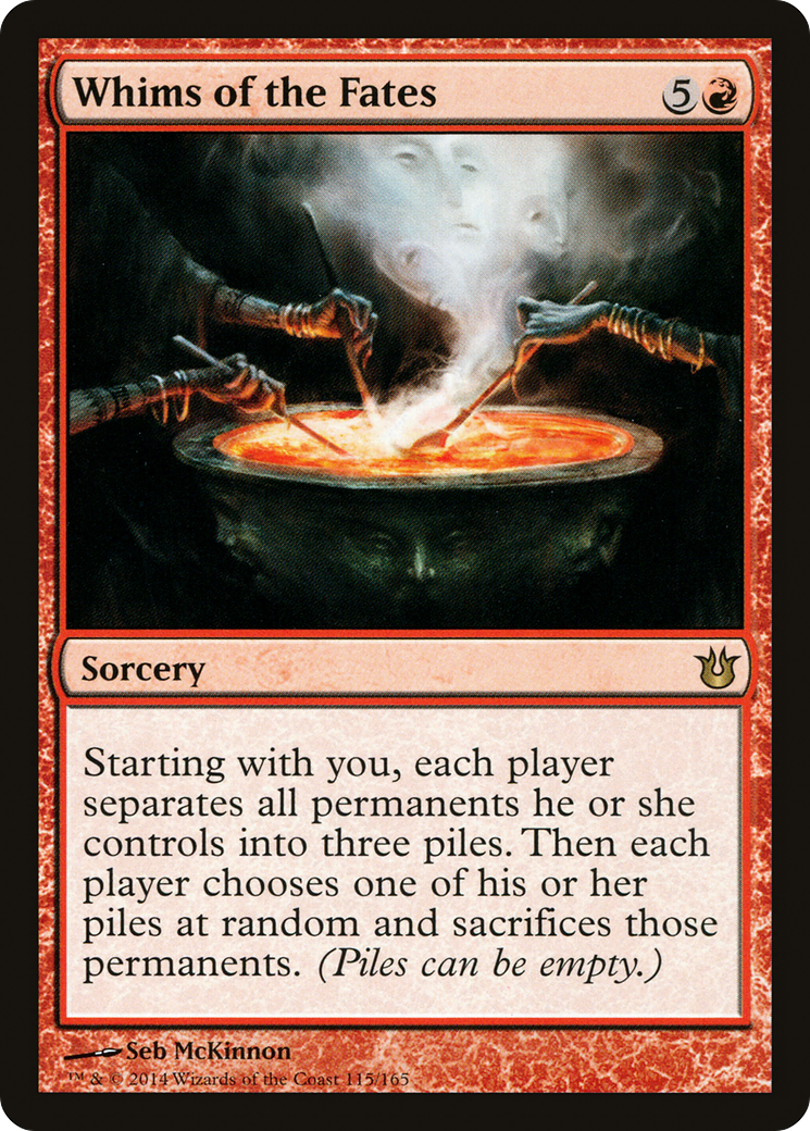 Whims of the Fates (BNG-115)  Foil - Born of the Gods