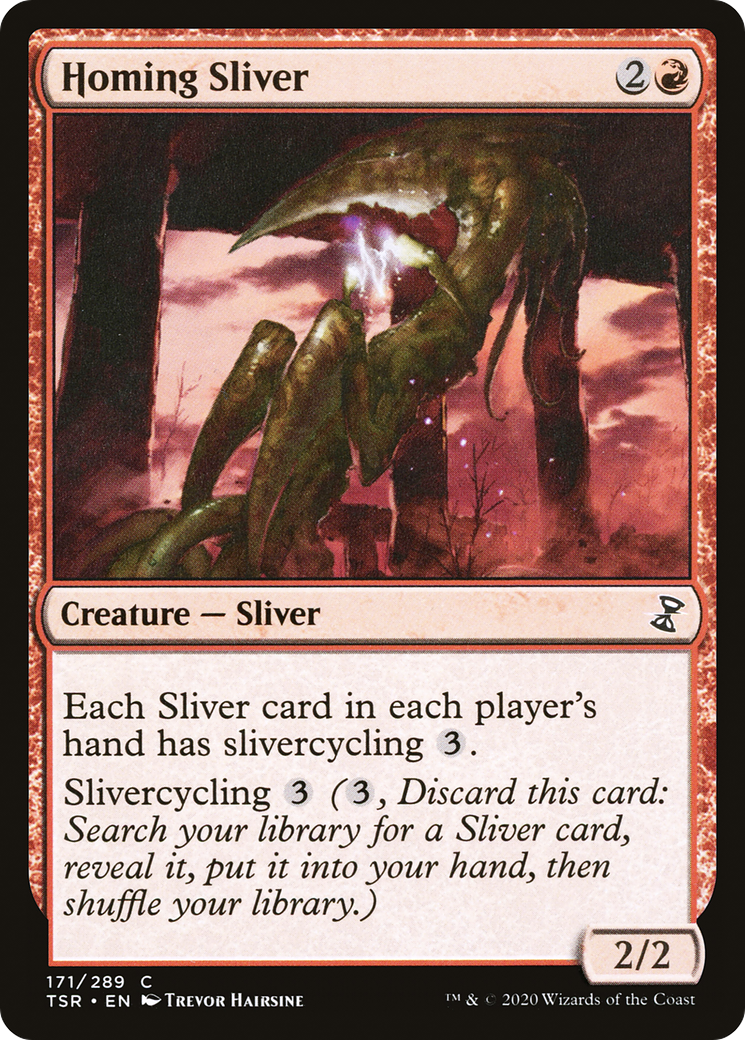 Homing Sliver (TSR-171)  Foil - Time Spiral Remastered