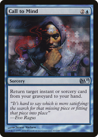 Call to Mind (M11-047)  - Magic 2011