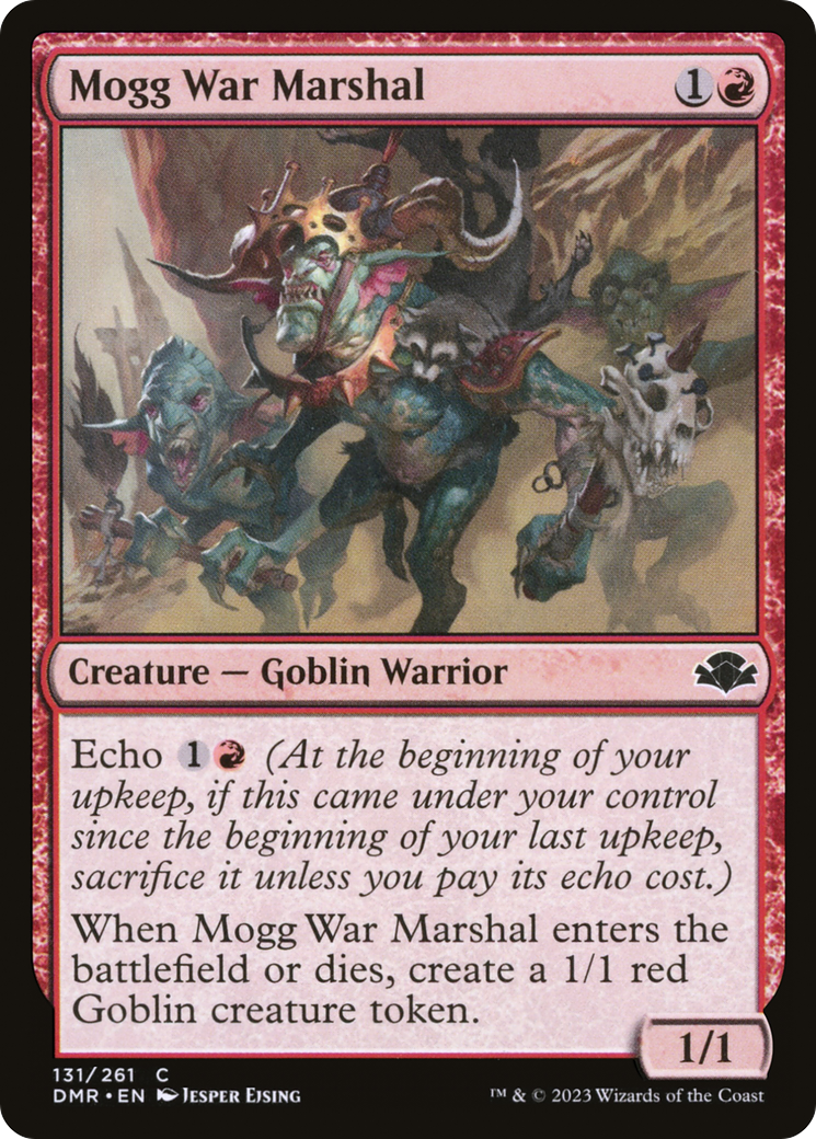 Mogg War Marshal (DMR-131)  Foil - Dominaria Remastered