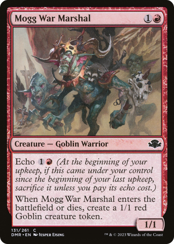 Mogg War Marshal (DMR-131)  Foil - Dominaria Remastered