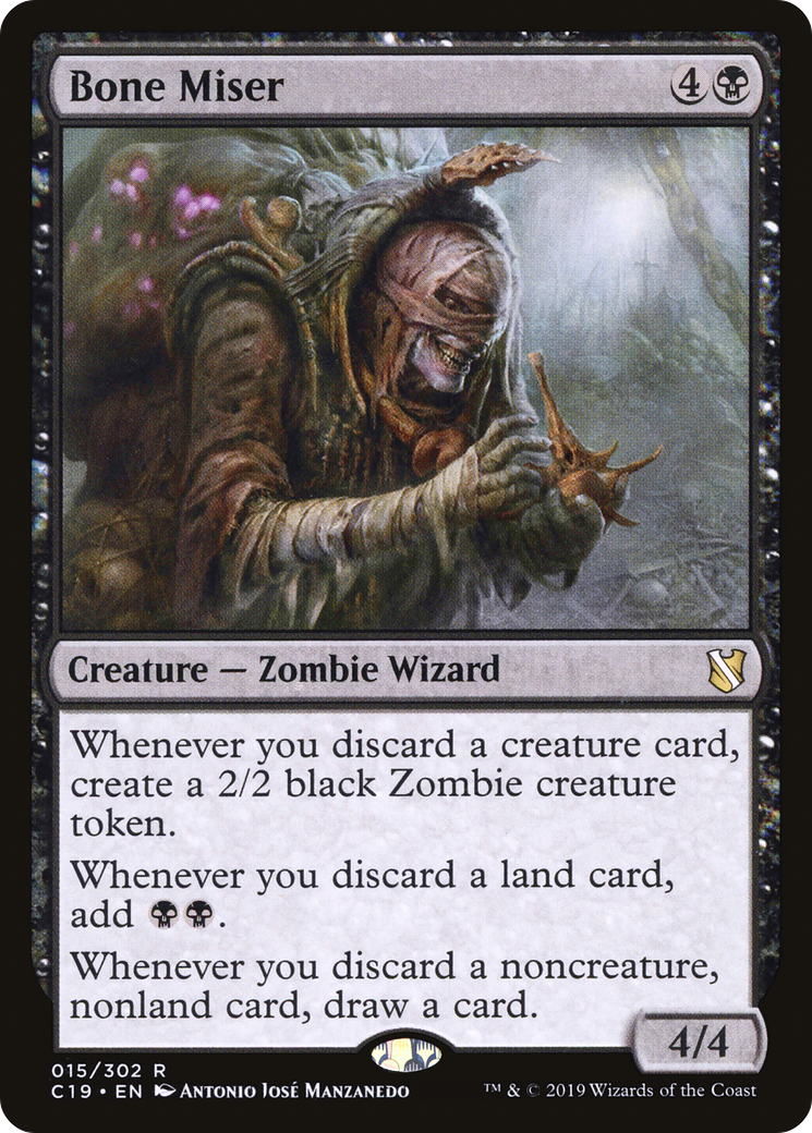 Bone Miser (C19-015)  - Commander 2019