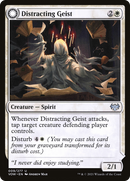 Distracting Geist (VOW-009)  - Innistrad: Crimson Vow: (Double Faced Transform)