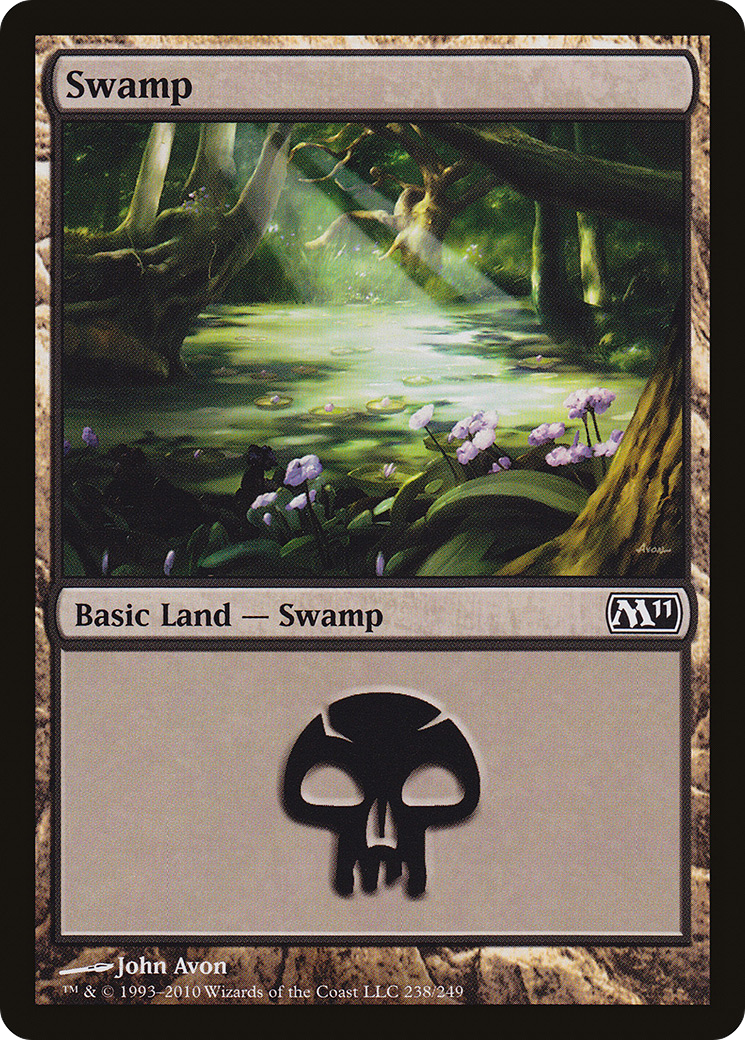 Swamp (238) (M11-238)  - Magic 2011